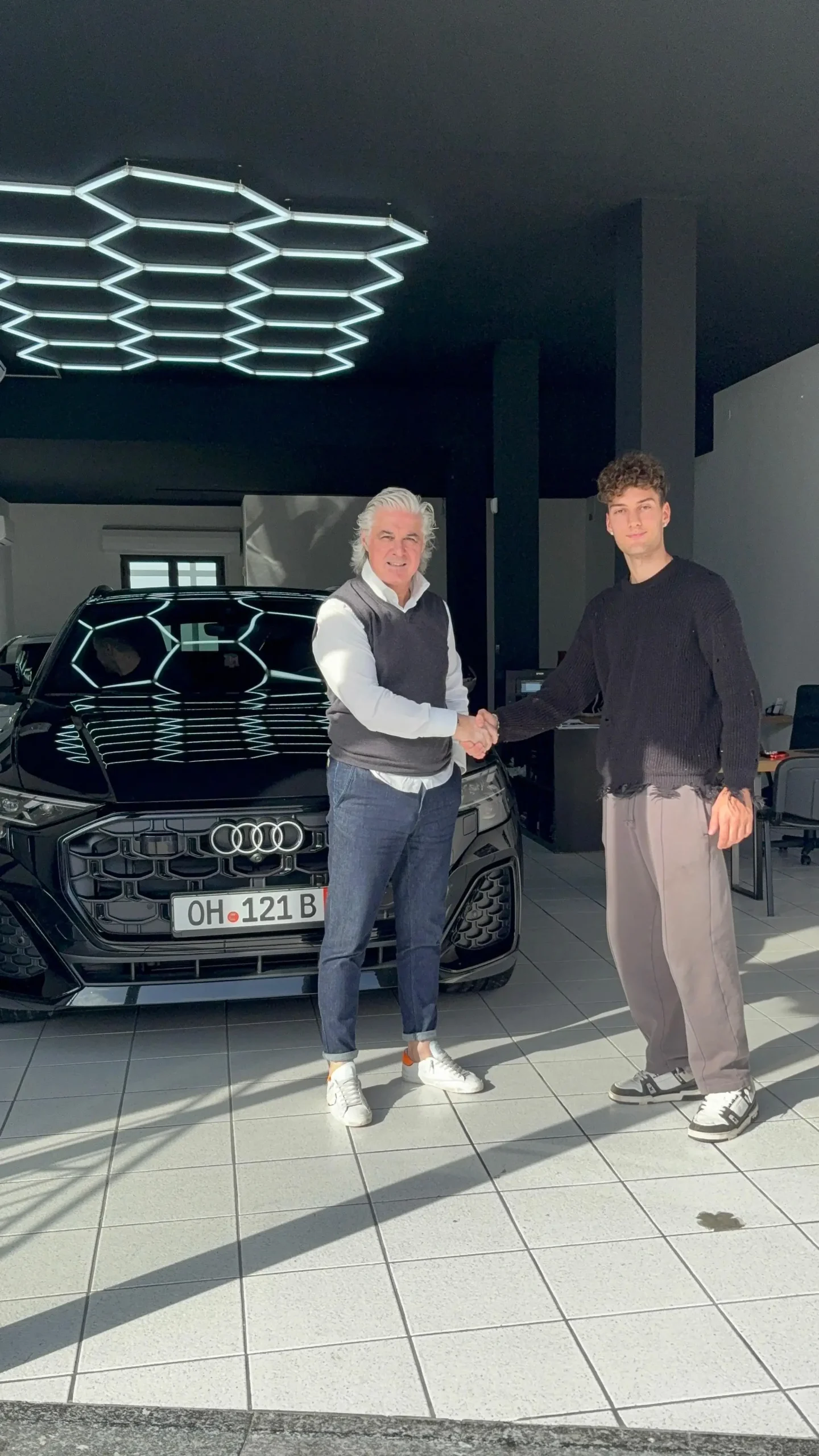 Consegna di un veicolo importato – MS Performance Car, San Marino